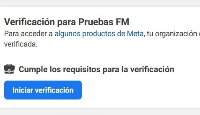 ¿Cómo verificar tu negocio en Facebook (Meta) Business Manager?